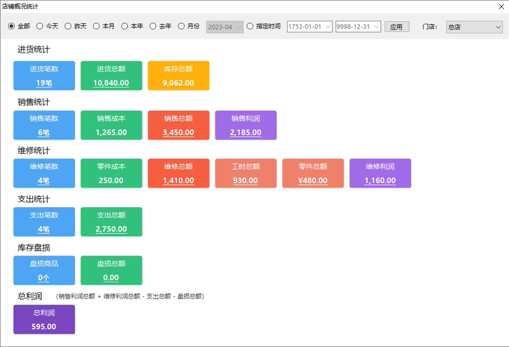 Computer home appliance maintenance inventory management accounting and sales software(图8)